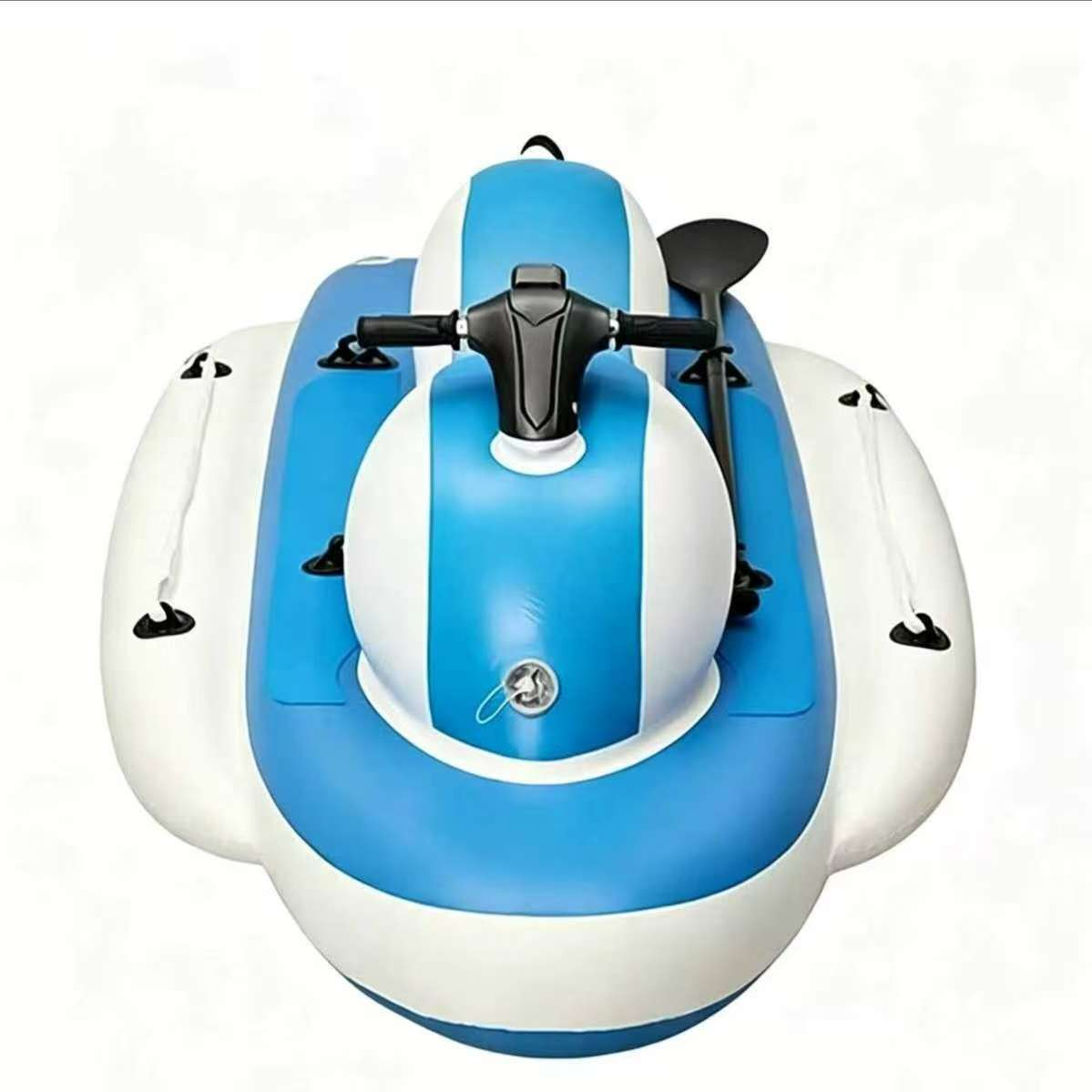 Front view of inflatable electric water jet ski